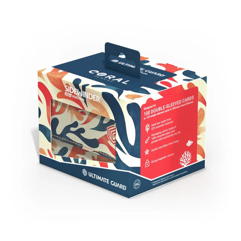 Ultimate Guard - Sidewinder 100+ Xenoskin Deck Box: Coral Places - Mellow Sea