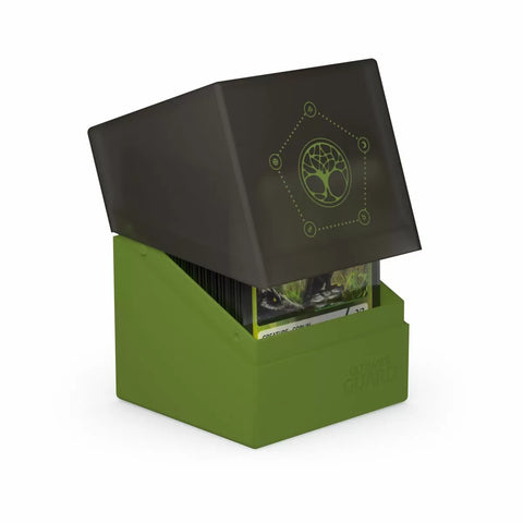 Ultimate Guard - Boulder 100+ Deck Case: Druidic Secrets - Arbor (Olive Green)