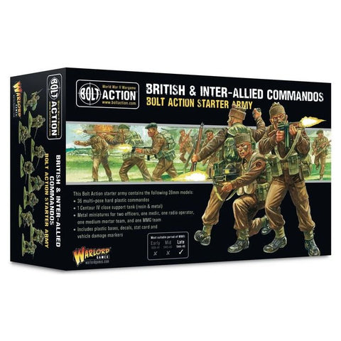 Bolt Action - British & Inter-Allied Commandos Starter Army