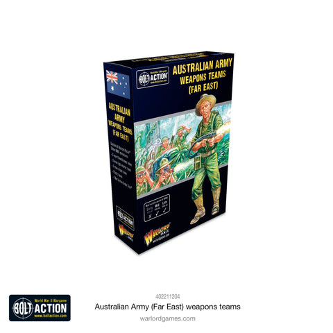 Bolt Action - Australian - Australian Army Weapons Team (Far East)