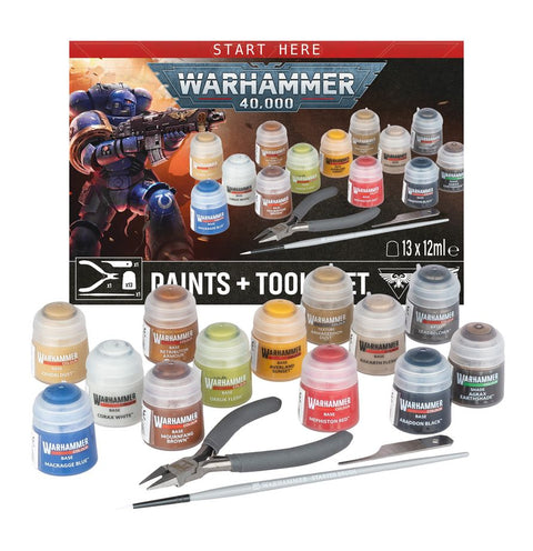 Warhammer 40000 - Paints + Tools (60-12)