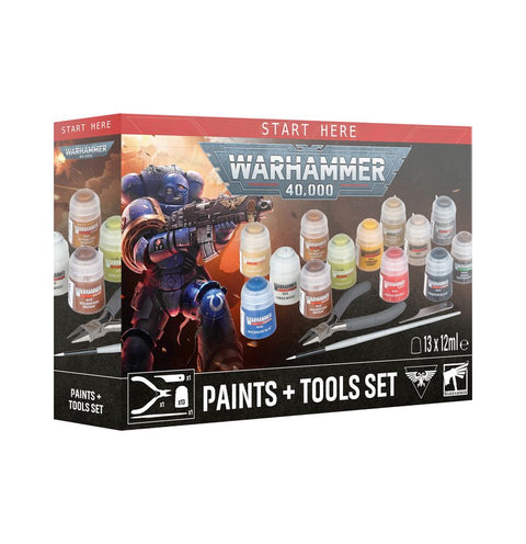 Warhammer 40000 - Paints + Tools (60-12)