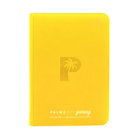 Palms Off Gaming - Collectors Series Top Loader Zip-Binder (Clear) Range