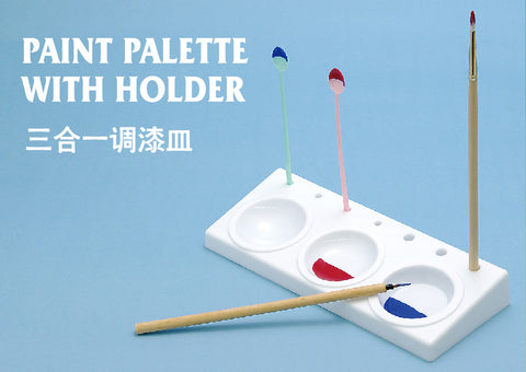 Trumpeter - Paint Palette with Holder