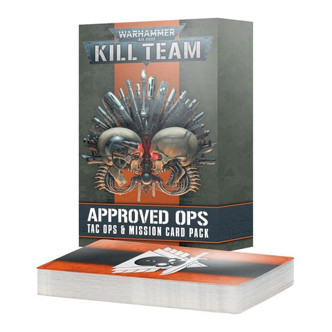 Kill Team: Approved Ops – Tac Ops & Mission Card Pack (102-88)