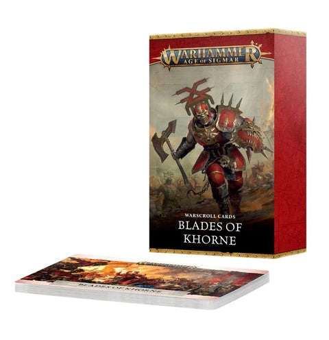 Age of Sigmar - Blades of Khorne: Warscroll Cards (83-81)