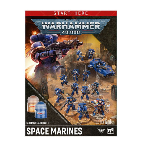 Warhammer 40000 - Getting Started With Space Marines (60-52)