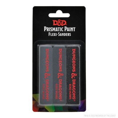 D&D Prismatic Paint Flexi-Sanders Dual Grit