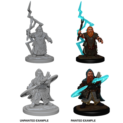 Pathfinder Miniatures Wave 4 - Dwarf Male Sorcerer