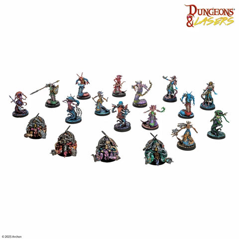 Dungeons & Lasers - Miniatures: Kingdom Of The Deep