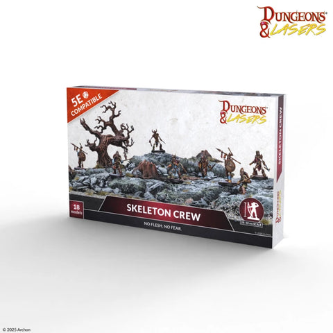 Dungeons & Lasers - Miniatures: Skeleton Crew