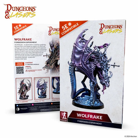 Dungeons & Lasers - Miniatures: Deuslair: Wolfrake