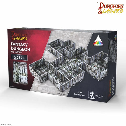 Dungeons & Lasers - Pre-Painted Terrain: Fantasy Dungeon