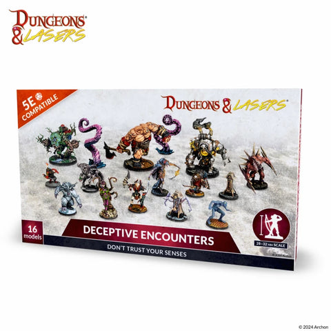 Dungeons & Lasers - Miniatures: Deuslair: Deceptive Encounters