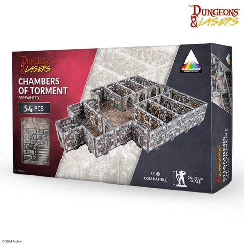 Dungeons & Lasers - Pre-Painted Terrain: Chambers Of Torment