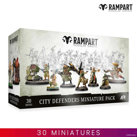 Rampart: Modular Terrain - City Defenders Miniature Pack