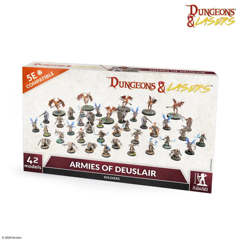 Dungeons & Lasers - Miniatures: Armies Of Deuslair
