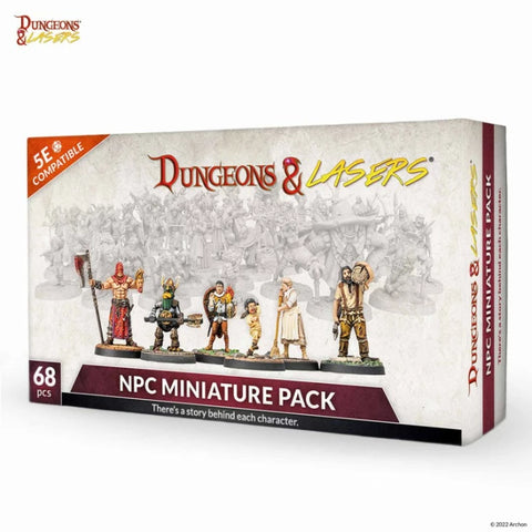 Dungeons & Lasers - Miniatures: NPC's
