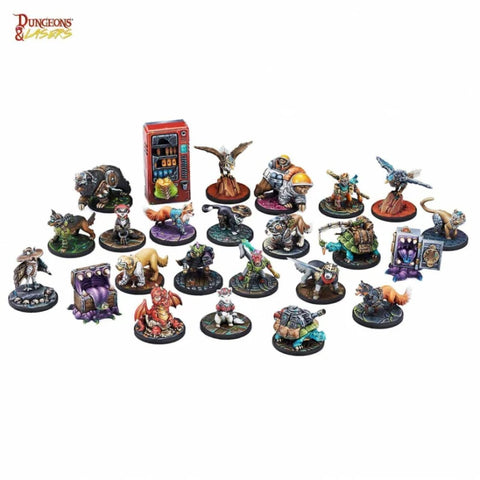 Dungeons & Lasers - Miniatures: Animal Companions