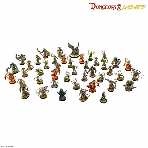Dungeons & Lasers - Miniatures: White Eyes Dunes