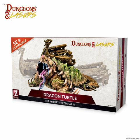Dungeons & Lasers - Miniatures: Dragon Turtle
