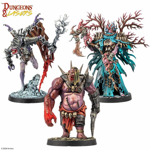 Dungeons & Lasers - Miniatures: Warlords Of Chaos