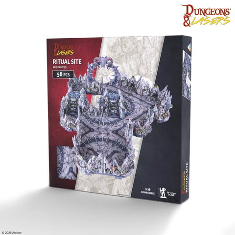 Dungeons & Lasers - Pre-Painted Terrain: Ritual Site