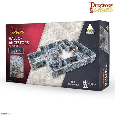 Dungeons & Lasers - Pre-Painted Terrain: Halls Of Ancestors