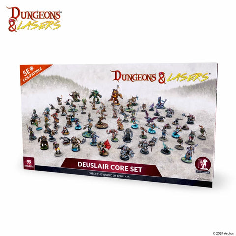 Dungeons & Lasers - Miniatures: Deuslair: Core Set