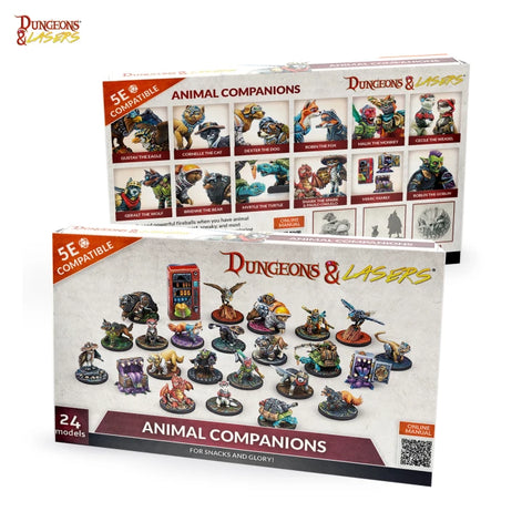 Dungeons & Lasers - Miniatures: Animal Companions