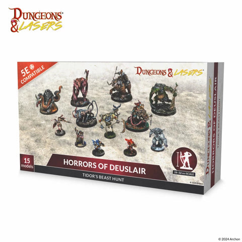 Dungeons & Lasers - Miniatures: Horrors Of Deuslair