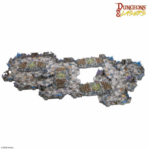 Dungeons & Lasers - Pre-Painted Terrain: Deep Mines