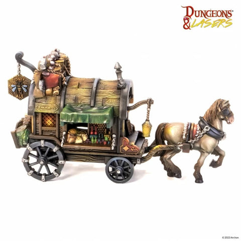 Dungeons & Lasers - Miniatures: Stagecoach