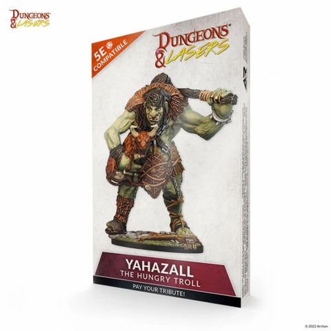 Dungeons & Lasers - Miniatures: Yahazzal The Hungry Troll
