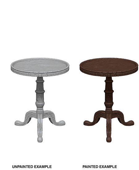 WizKids - Deep Cuts Miniatures: Small Round Tables