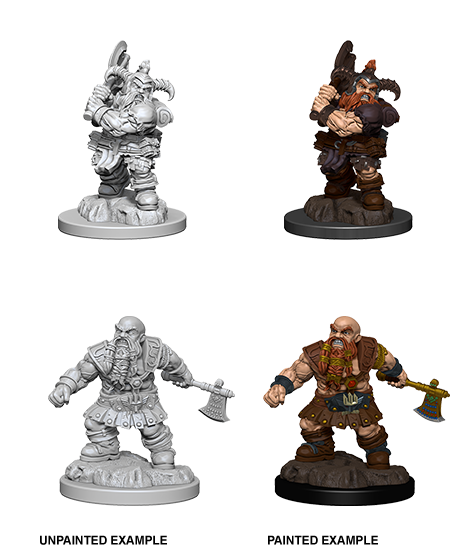 Dungeons & Dragons - Nolzurs Marvelous Miniatures: Male Dwarf Barbarian