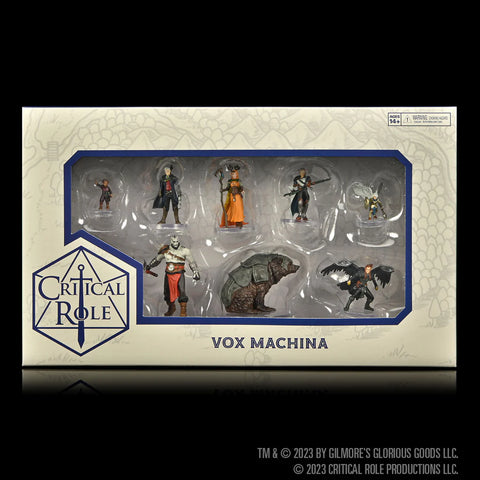 Critical Role - Prepainted Miniatures: Vox Machina