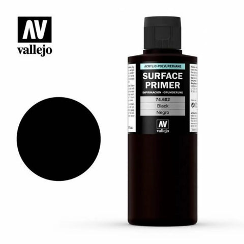 Vallejo - Primer 200ml: Black