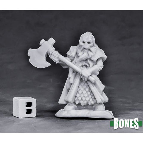 Reaper Miniatures - Bones: Undead Dwarf Fighter