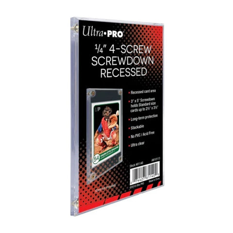 Ultra Pro - Screwdown Recessed Card Holder