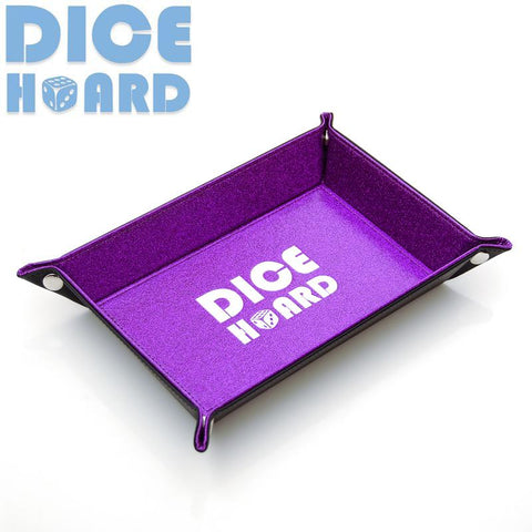 Dice Hoard: Glitter Dice Tray - Purple