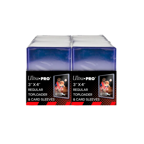 Ultra Pro - 3" x 4" Regular Toploaders & Card Sleeves Bundle Pack