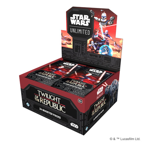 Star Wars Unlimited TCG (SWU03) Twilight of the Republic Booster Box