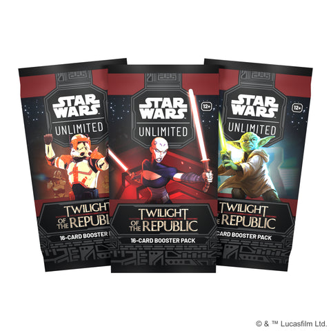 Star Wars Unlimited TCG (SWU03) Twilight of the Republic Booster Box