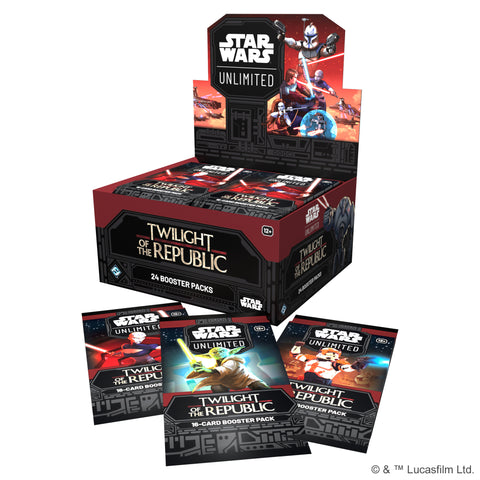 Star Wars Unlimited TCG (SWU03) Twilight of the Republic Booster Box