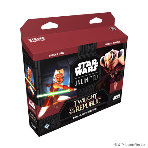 Star Wars Unlimited TCG (SWU03) Twilight of the Republic Two-Player Starter