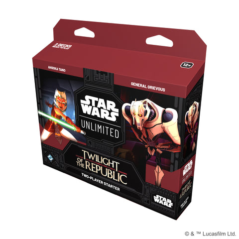 Star Wars Unlimited TCG (SWU03) Twilight of the Republic Two-Player Starter