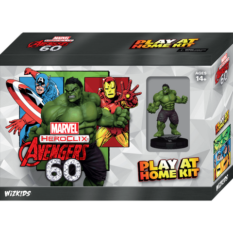 HeroClix (Play at Home Kit) Marvel Avengers 60th Anniversary -  Hulk