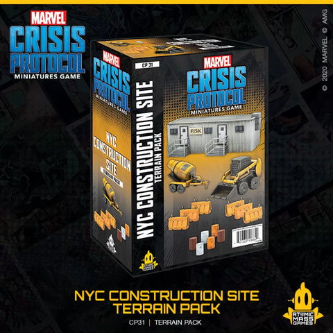 Marvel: Crisis Protocol - (CP31) NYC Construction Site Terrain