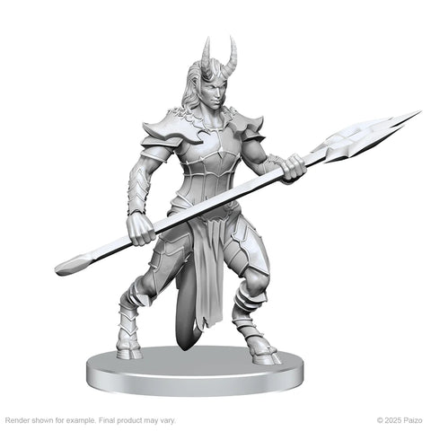 Pathfinder Battles - Deep Cuts Miniatures: Vordine (Infantry Devil) & Pitborn Rogue